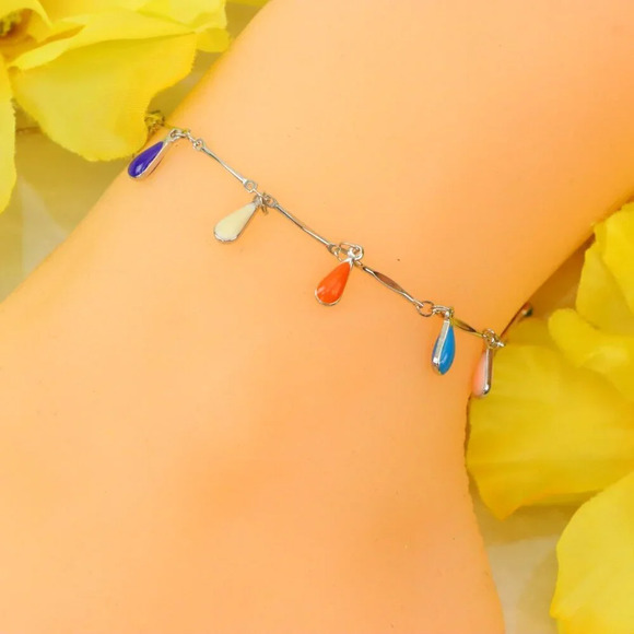 Minimalist Anklet, Sleek & Modern Design, Women’s Fashion, YC110129-A - Picture 5 of 10